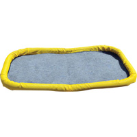 Small Ultra-Filter Pad, 0.8 US gal. Capacity, 2.5' W x 2' L x 3" H, Foam Wall Oxford Builders Supplies Inc
