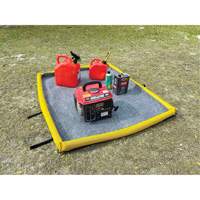 Small Ultra-Filter Pad, 0.8 US gal. Capacity, 2.5' W x 2' L x 3" H, Foam Wall Oxford Builders Supplies Inc