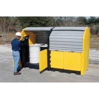 Extender Kit with Drain for Ultra-Hard Top Spill Pallets&reg;, 64" L x 79" W x 62" H, 9000 lbs. Load Capacity Oxford Builders Supplies Inc