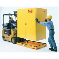 Double Drum Ultra-Safety Cabinet Bladder System&reg;, 63" L x 38.5" W x 6.3" H, 3000 lbs. Load Capacity Oxford Builders Supplies Inc