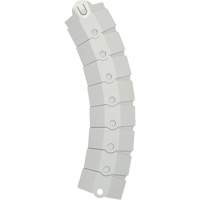 Small Ultra-Sidewinder Cable Protection System&reg; with Endcaps, 39.5" x 3" x 0.8", 2000 lbs. (1 tons) Oxford Builders Supplies Inc
