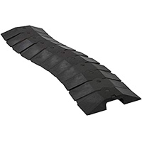 Medium Ultra-Sidewinder Cable Protection System&reg; with Endcaps, 33" x 9.8" x 1.4", 260 lbs. (0.13 tons) Oxford Builders Supplies Inc
