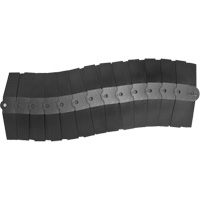 Medium Ultra-Sidewinder Cable Protection System&reg; with Endcaps, 33" x 9.8" x 1.4", 260 lbs. (0.13 tons) Oxford Builders Supplies Inc