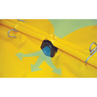 4-Drum Flexible Ultra-Spill Deck&reg; Bladder System, 110 US gal. Spill Capacity, 51" x 48" x 5" Oxford Builders Supplies Inc