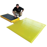 2-Drum Flexible Ultra-Spill Deck&reg; Bladder System, 88 US gal. Spill Capacity, 48" x 27" x 5" Oxford Builders Supplies Inc