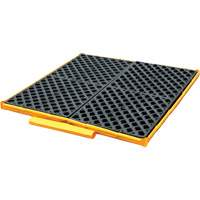 4-Drum Flexible Ultra-Spill Deck&reg; Bladder System, 110 US gal. Spill Capacity, 51" x 48" x 5" Oxford Builders Supplies Inc