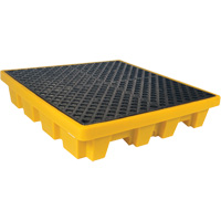 4-Drum Nestable Ultra-Spill Pallet&reg;, 66 US gal. Spill Capacity, 51" x 51" x 10" Oxford Builders Supplies Inc