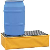2-Drum Flexible Ultra-Spill Pallet&reg;, 66 US gal. Spill Capacity, 48" x 24" x 14" Oxford Builders Supplies Inc