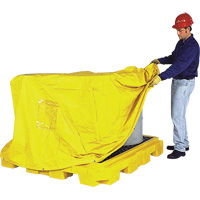 Ultra-Spill Pallet P4 Plus, b&acirc;che de recouvrement Oxford Builders Supplies Inc