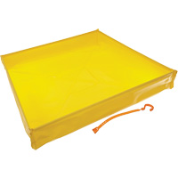 Flexible Ultra-Utility Tray&reg;, 30" L x 30" W x 4.8" H, 9.5 US gal. Spill Capacity Oxford Builders Supplies Inc