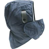 FR Winter Liner with Mouth Piece & Long Neck, Blue, Cotton/Poly-Cotton Oxford Builders Supplies Inc
