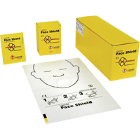 Laerdal&reg; Face Shield, Single Use Faceshield, Class 1/Class 2 Oxford Builders Supplies Inc