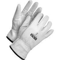 Puncture-Resistant Driver Gloves, Small, Grain Goatskin Palm Oxford Builders Supplies Inc