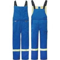 Westex&reg; DH Antistatic 6.5 oz. Flame Resistant Insulated Bib Pants, Small, Royal Blue Oxford Builders Supplies Inc