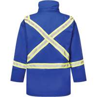 Parka isol&eacute; ignifuge 9 oz Avenger, Petit, Bleu royal Oxford Builders Supplies Inc