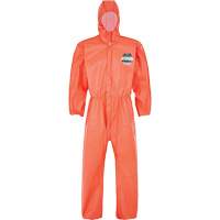 Combinaison MicroMax NS avec capuchon, poignets, taille et chevilles &eacute;lastiques, Petit, Orange, Microporeux Oxford Builders Supplies Inc