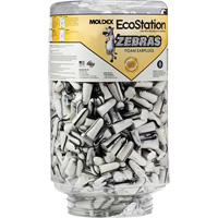 Zebras Disposable Earplugs Refill for EcoStation&reg;  Earplug Dispenser, Bulk - Canister Oxford Builders Supplies Inc