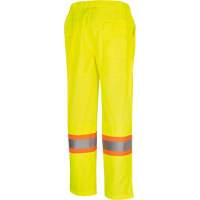 5999PW Pantalon de s&eacute;curit&eacute; routi&egrave;re pour femmes, Polyester, T-petit, Jaune lime haute visibilit&eacute; Oxford Builders Supplies Inc