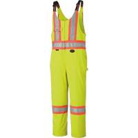6616T High-Visibility Heavy-Duty Overalls, Poly-Cotton, 40 (Tall), High Visibility Lime-Yellow Oxford Builders Supplies Inc