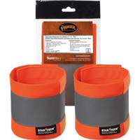 140A Brassard r&eacute;fl&eacute;chissant ajustable orange haute visibilit&eacute; de 14" X 4" Oxford Builders Supplies Inc