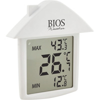 Thermom&egrave;tre &agrave; ventouse, Sans contact, Num&eacute;rique, -13-122°F (-25-50°C) Oxford Builders Supplies Inc