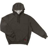 Chandail &agrave; capuche en molleton r&eacute;sistant &agrave; l'eau, Hommes, Petit, Gris Oxford Builders Supplies Inc