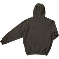 Chandail &agrave; capuche en molleton r&eacute;sistant &agrave; l'eau, Hommes, Petit, Gris Oxford Builders Supplies Inc