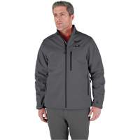 M12 Heated Toughshell Jacket (Jacket Only), Men's, Medium, Grey Oxford Builders Supplies Inc