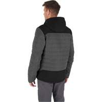 M12 Heated Quietshell Jacket with Battery, Men's, Small, Grey Oxford Builders Supplies Inc