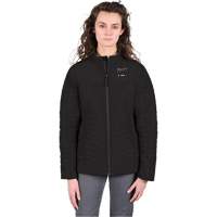 M12 Heated Axis Jacket with Battery, Women's, Large, Black Oxford Builders Supplies Inc