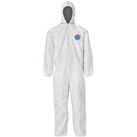 SFR Coveralls with Hood, Medium, White, Tyvek&reg; 400 Oxford Builders Supplies Inc