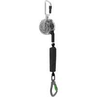 C&acirc;ble de limiteur de chute personnel ALTAKS V-TEC, 10', Acier galvanis&eacute;, Pivotant Oxford Builders Supplies Inc
