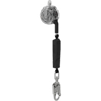 C&acirc;ble de limiteur de chute personnel 36CS V-TEC, 10', Acier galvanis&eacute;, Pivotant Oxford Builders Supplies Inc