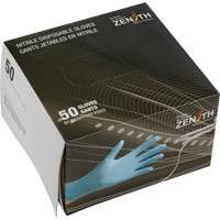 Vending Pack Disposable Gloves, Medium, Nitrile, 4.5-mil, Powder-Free, Blue, Class 2 Oxford Builders Supplies Inc