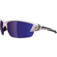 Khor G2 Safety Glasses, Blue Mirror Lens, Anti-Scratch/Polarized, ANSI Z87+/MCEPS GL-PD 10-12/Meets/Exceeds CSA Z94.3 Oxford Builders Supplies Inc
