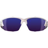 Khor G2 Safety Glasses, Blue Mirror Lens, Anti-Scratch/Polarized, ANSI Z87+/MCEPS GL-PD 10-12/Meets/Exceeds CSA Z94.3 Oxford Builders Supplies Inc