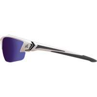 Khor G2 Safety Glasses, Blue Mirror Lens, Anti-Scratch/Polarized, ANSI Z87+/MCEPS GL-PD 10-12/Meets/Exceeds CSA Z94.3 Oxford Builders Supplies Inc