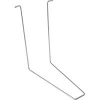Berme &agrave; support en fil m&eacute;tallique, Capacit&eacute; 268 gal. US, 6' la x 6' lo x 12" h, Support en L Oxford Builders Supplies Inc
