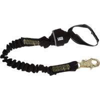Shock Absorbing Arc Flash Web Lanyard, 6', Snap Hook Center, Choke-Off Loop Leg Ends, Kevlar&reg;/Nomex&reg; Oxford Builders Supplies Inc