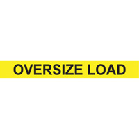 Panneau pour transport lourd pour charges surdimensionn&eacute;s, Aluminium, 96" la x 12" h Oxford Builders Supplies Inc