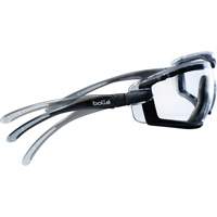 Cobra Hybrid Wraparound Safety Glasses, Clear Lens, Anti-Fog/Anti-Scratch Oxford Builders Supplies Inc