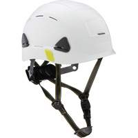 Fibre Metal Climbing Style Safety Helmet, Meets CSA Type 2, Ratchet Suspension, Vented Oxford Builders Supplies Inc