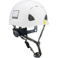 Fibre Metal Climbing Style Safety Helmet, Meets CSA Type 2, Ratchet Suspension, Vented Oxford Builders Supplies Inc