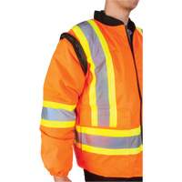 Waterproof 7-in-1 Winter Parka, High Visibility Orange, Medium Oxford Builders Supplies Inc