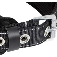 WB-6010-S Dispositif de retenue de s&eacute;curit&eacute; avec ceinture &agrave; un anneau en D et support lombaire rembourr&eacute; - Petit Oxford Builders Supplies Inc