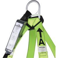 FBH-10000A6440-4 Harnais & longe classe A de 4' avec capacit&eacute; de 350 lb, Combinaison harnais/longe Oxford Builders Supplies Inc