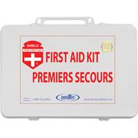 Trousse de premiers soins Shield, Colombie-Britannique/R&eacute;pond &agrave; la norme CSA Z1220-17 type 2 environnements &agrave; faible risque, Moyen (26-50 travailleurs) Oxford Builders Supplies Inc