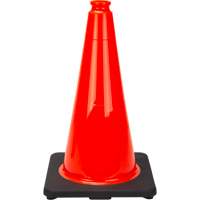 Premium Traffic Cone, 18", Orange Oxford Builders Supplies Inc