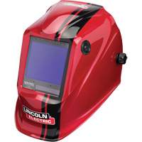 VIKING 3350 Code Red&reg; Welding Helmet, 3.74" L x 3.34" W View Area, 5 - 13 Shade Range Oxford Builders Supplies Inc