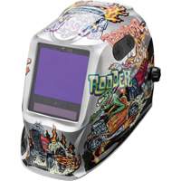 VIKING 3350 ADV Hot Rodders Helmet, 3.74" L x 3.15" W View Area, 5 - 13 Shade Range Oxford Builders Supplies Inc